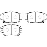 Колодки перед HP5204 harrier 01-03/ RX300 01-03