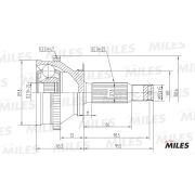 ШРУС GA20173 25X60X27 47абс sonata тагаз