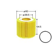 фильтр масляный O-119 VIC картридж 2ZR