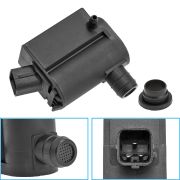 насос омывателя WP-37 две трубки, косой разъем